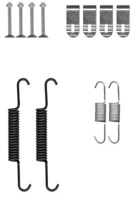 HELLA PAGID Lisakomplekt, seisupiduriklotsid 8DZ 355 202-121